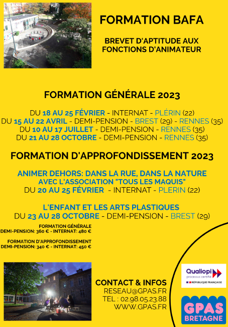 STAGE BAFA 2023